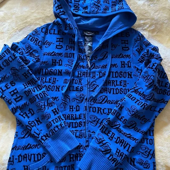 Harley Davidson zip up - Picture 2 of 6